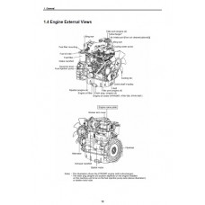 Komatsu 3D82AE - 3D84E - 3D88E - 4D88E - 4D98E - 4D106 - S4D84E - S4D98E - S4D106 Series Diesel Engine Workshop Manual